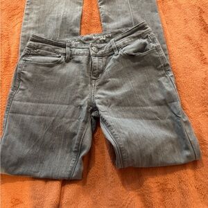 Women's Gray Bootcut Jeans